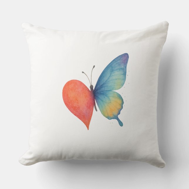Flipped Hearts  Cushion (Front)