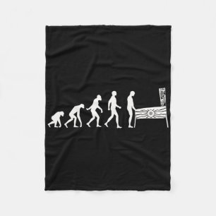 Flipper Pinll Retro Gamer Arcade Machine Usa Fleece Blanket