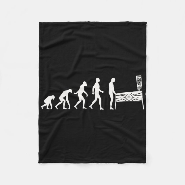 Flipper Pinll Retro Gamer Arcade Machine Usa  Fleece Blanket (Front)