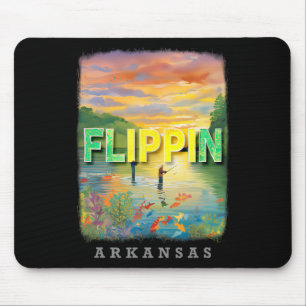 Flippin Arkansas Ar Fishing Paradise Sd760  Mouse Pad
