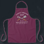 Flippin Awesome Dad BBQ Father Custom Apron<br><div class="desc">Cute Flippin' Awesome dad design that makes a great gift for a cook or a chef dad in your life.</div>
