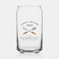 Flippin Awesome Dad BBQ Father Personalised