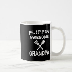 Flippin' Awesome Grandpa Fun Cooking Grilling Bbq  Coffee Mug