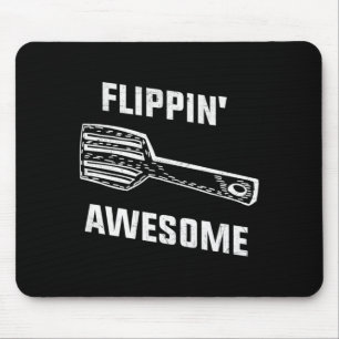 Flippin Awesome Spatula - Funny Baker Or Cook Mouse Pad