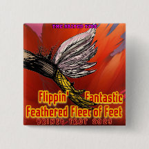 Flippin' Fantastic Brined Trot 2023 button