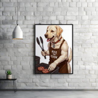 Flipping Burgers, Wagging Tails, Grill Boss Poster