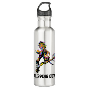 Flipping Out! - Freestyle Motocross Stunt 710 Ml Water Bottle