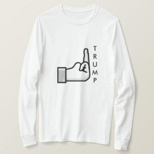 Flipping the Bird and Donald Trump Shirt