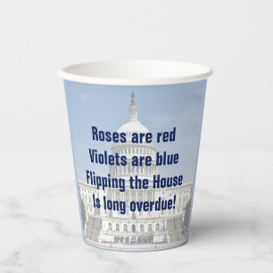 Flipping The House of Representatives Paper Cups
