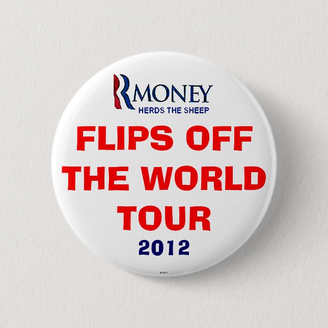FLIPS OFF TOUR - Button (Front)