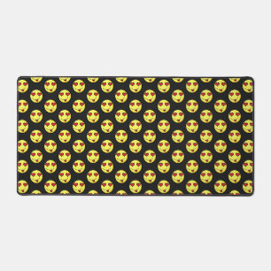 flirt emoji desk mat