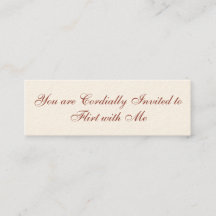 Flirtation Card