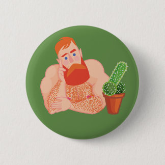 Flirtatious Guy 6 Cm Round Badge