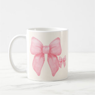 Flirtatious Sips: Coquette Bow Coffee Mug
