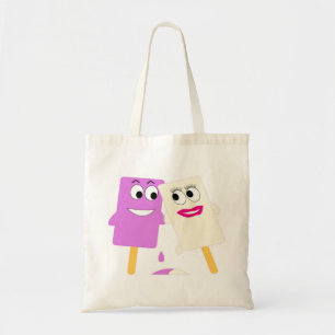 FLIRTING ICE CREAM POPS TOTE BAG