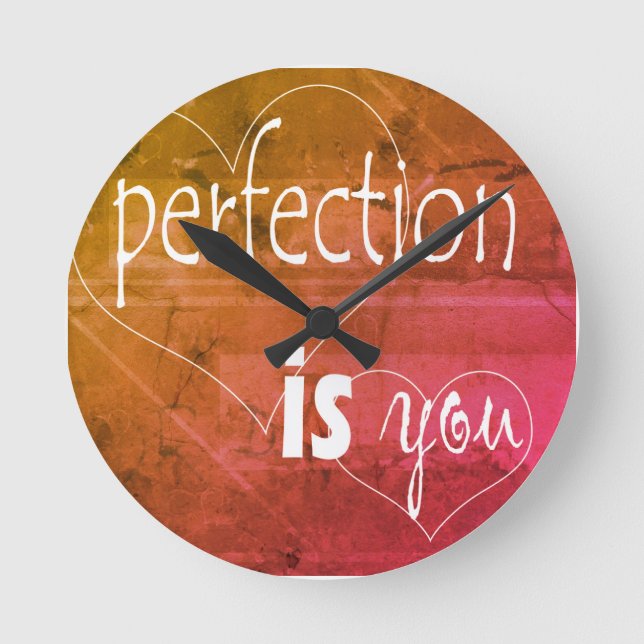 Flirting Wall Clock (Front)