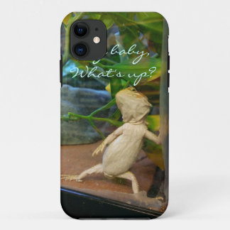Flirty baby bearded dragon iPhone 11 case