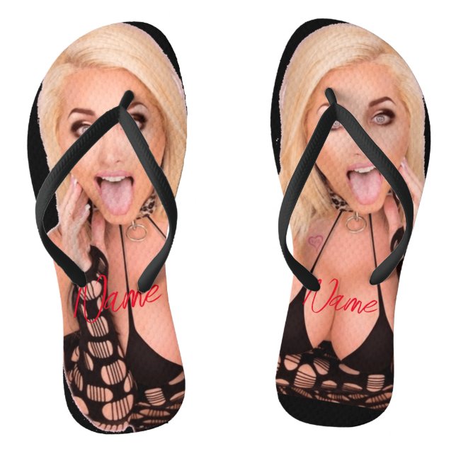 Flirty blonde Thunder_Cove  Thongs (Footbed)