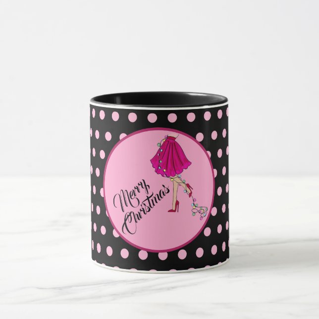 Flirty Christmas Mug (Center)