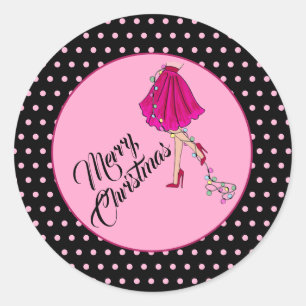 Flirty Christmas Sticker
