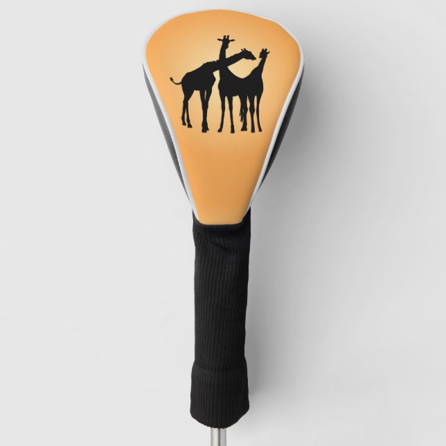 Flirty Giraffe Golf Head Cover (Front)