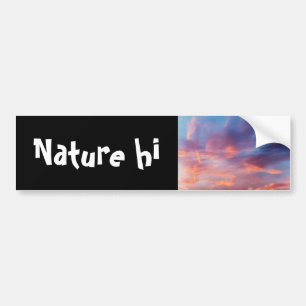 flirty sky bumper sticker