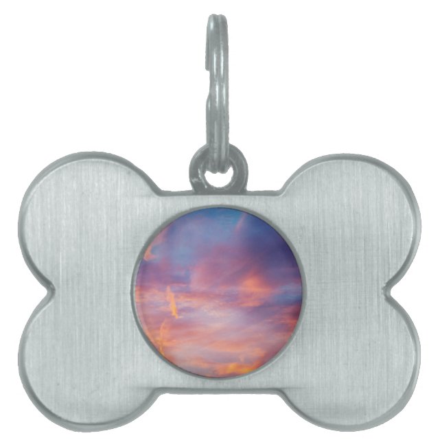 flirty sky pet ID tag (Front)