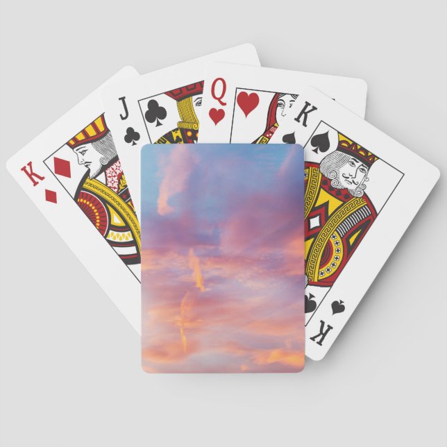 flirty sky playing cards (Back)