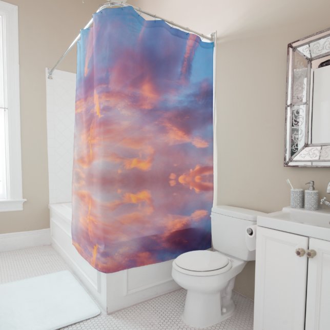 flirty sky shower curtain (In Situ)