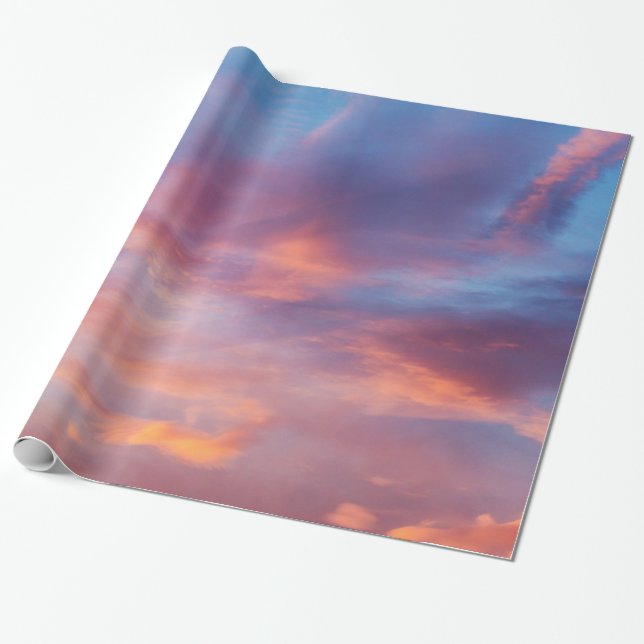 flirty sky wrapping paper (Unrolled)
