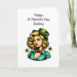 Flirty St Patrick's Day Card