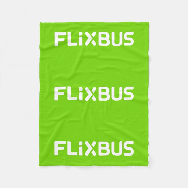 Flixbus Throw Blanket (Front)