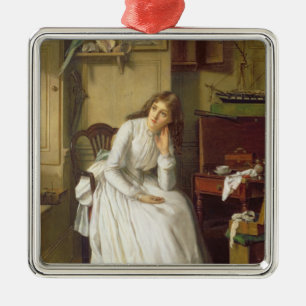 Flo Dombey in Captain Cuttle's Parlour Metal Tree Decoration