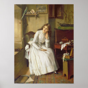 Flo Dombey in Captain Cuttle's Parlour Poster