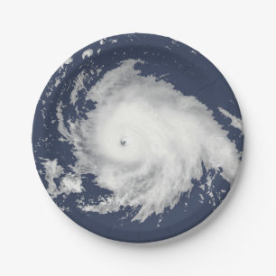 Flo, No! Hurricane Florence 2018 Paper Plate