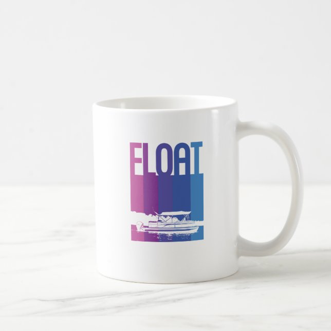 Float Mug for Pontoon Boat Owners (Right)