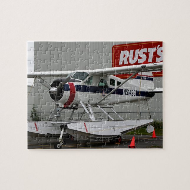 Float plane 24, Lake Hood, Alaska Jigsaw Puzzle (Horizontal)