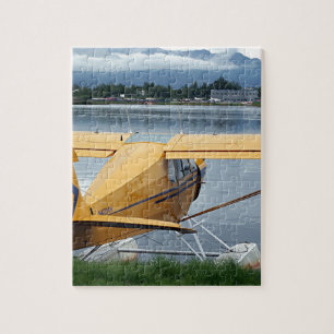 Float plane 6, Lake Hood, Anchorage, Alaska, USA Jigsaw Puzzle