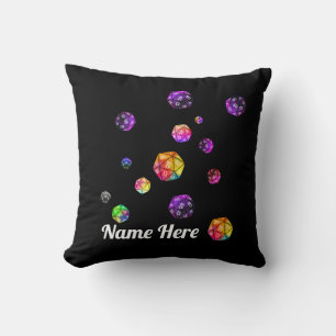 Floating 20 Sided Die    Cushion