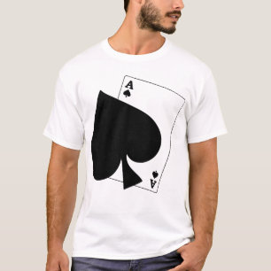 Floating Ace of Spades T Shirt