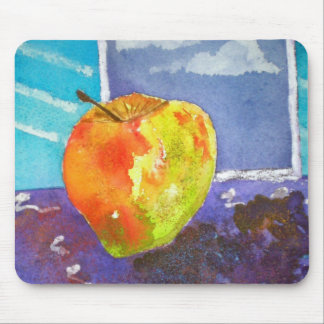 Floating Apple Mouse Pad