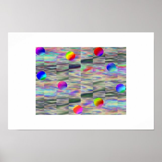 Floating Balls Poster (Front)