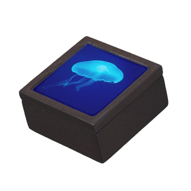 Floating Blue Jellyfish Gift Box (Side)
