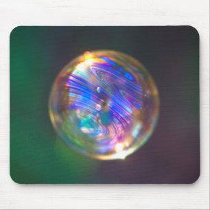 Floating Bubble Reflection Mouse Pad