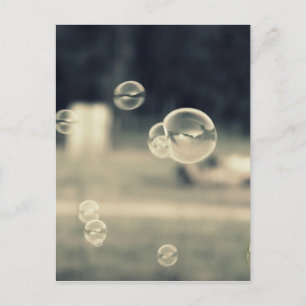 Floating Bubbles Postcard
