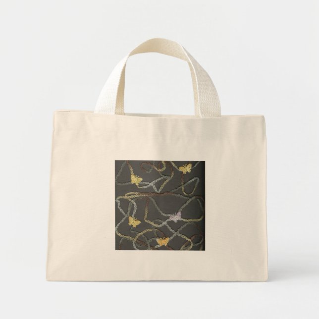 Floating Butterflies Tote Bag (Front)