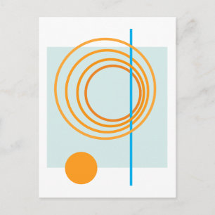 Floating Circle 5 Postcard