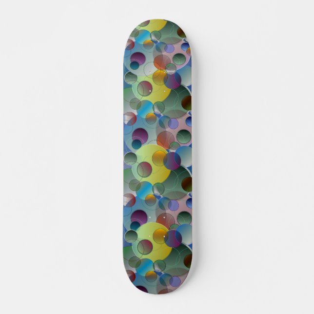 Floating Circles Skateboard (Front)