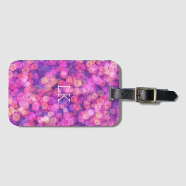 Floating Colour  Luggage Tag (Front Horizontal)