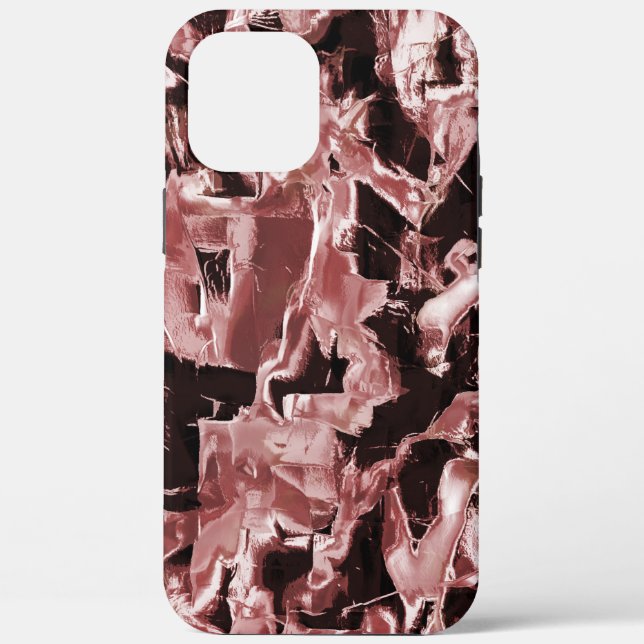 Floating copper blades or rocky on dark background Case-Mate iPhone case (Back)